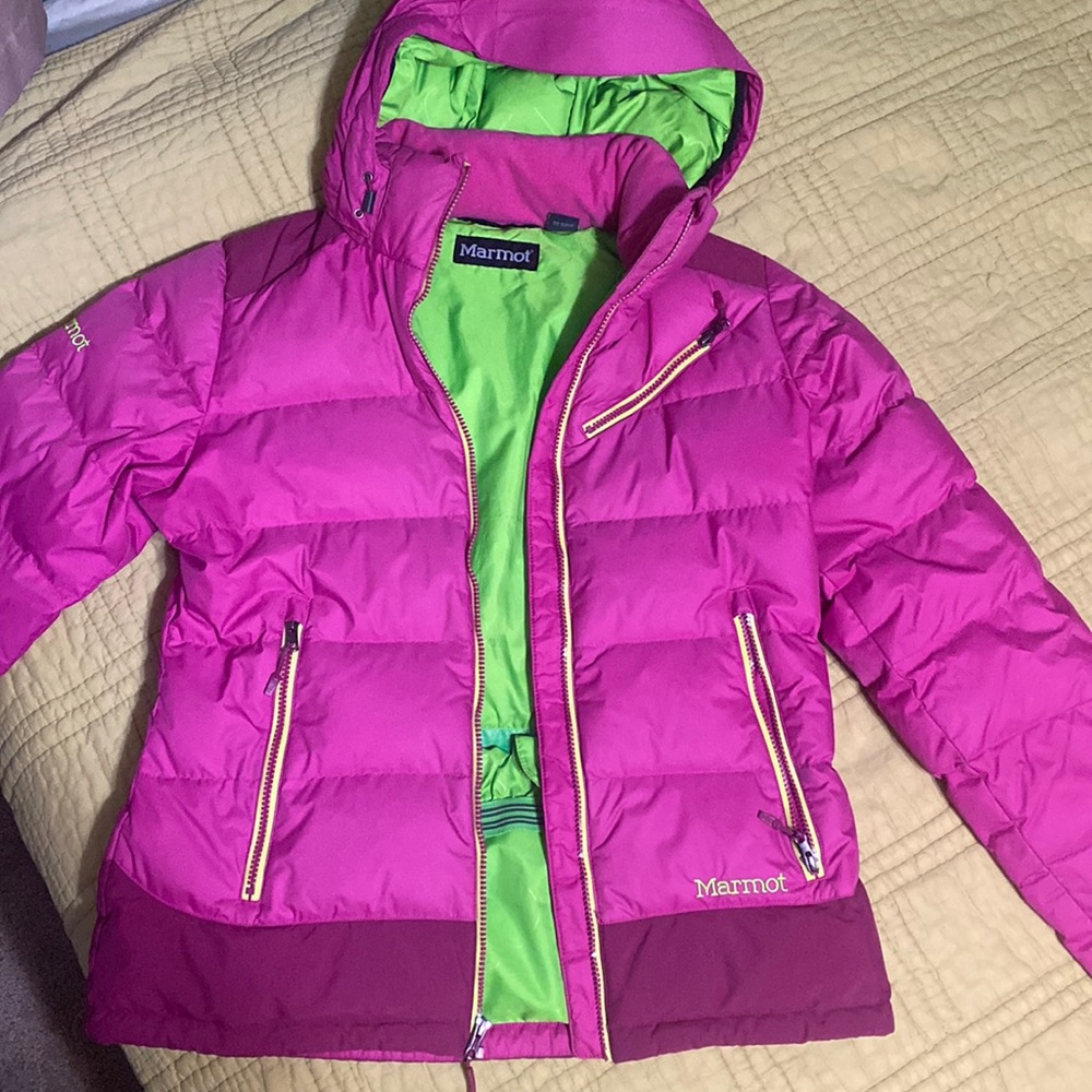 Marmot Insulated / Down filled Women’s ski jacket , size Medium
